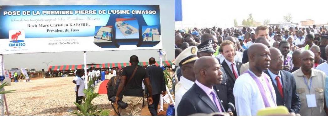 Groundbreaking in Burkina Faso